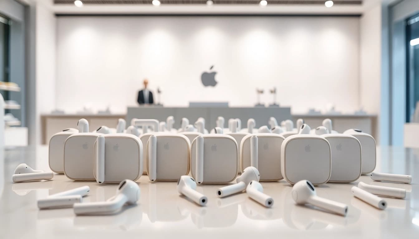 Showcase of Liquidation Apple AirPods Max – 20 Units (Massive ROI) in a professional retail display.