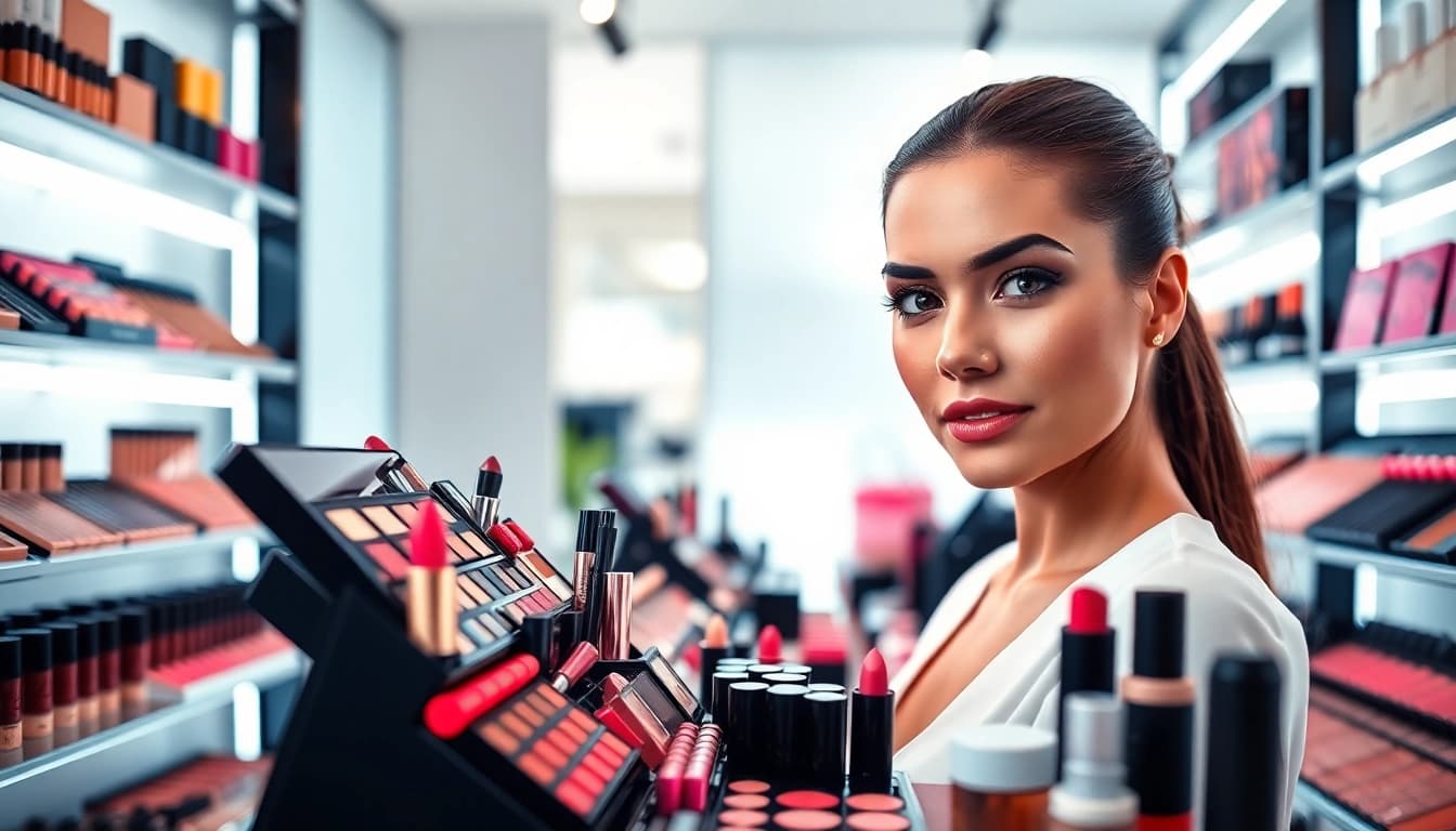 Explore our premium makeup wholesale collection featuring diverse products.