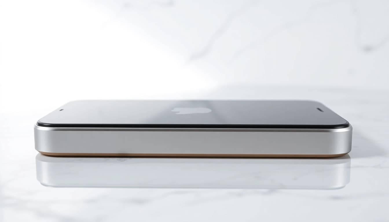 Presentando el iPhone Special Edition con un diseño elegante y moderno sobre fondo de mármol.