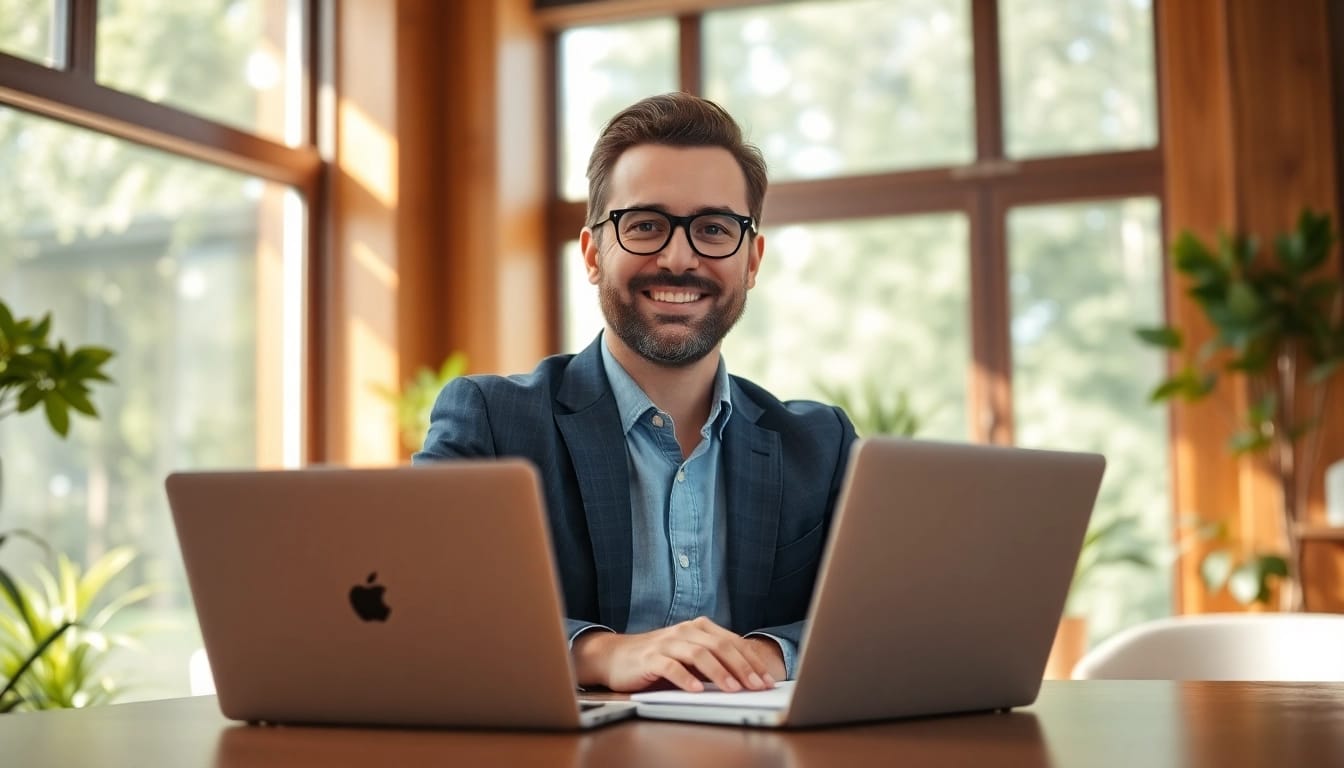 Engaging business coach sacramento guiding clients in a professional workspace.