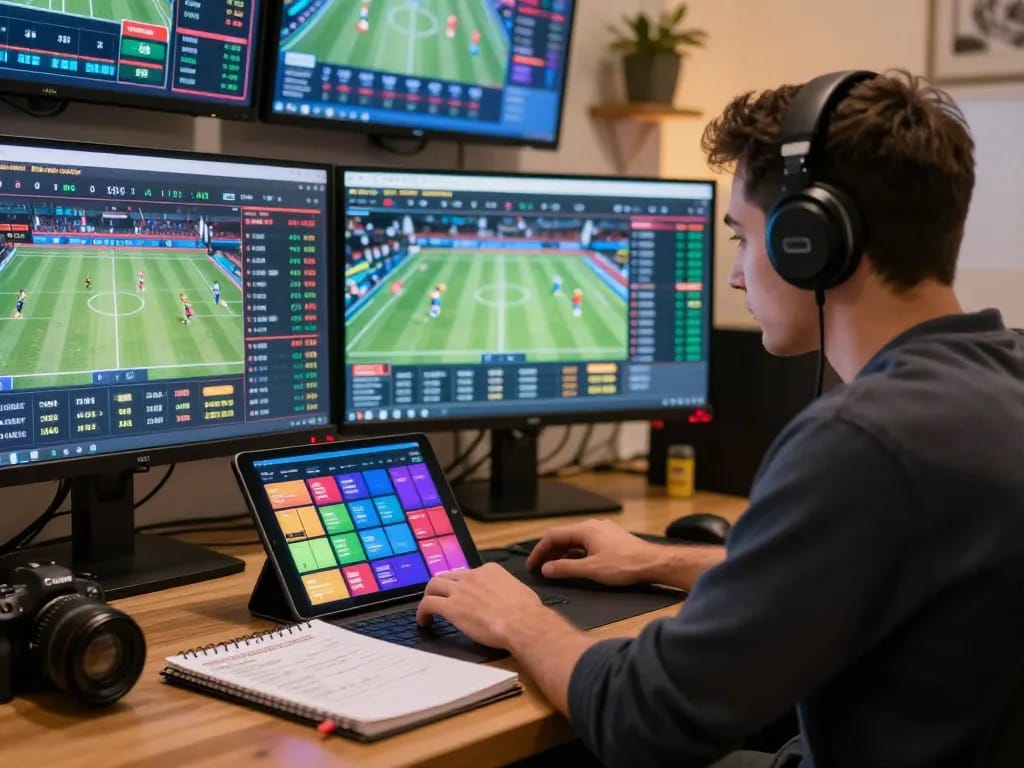 Analisis odds taruhan SBOBET di pengaturan kantor rumah selama acara olahraga langsung dengan catatan strategis