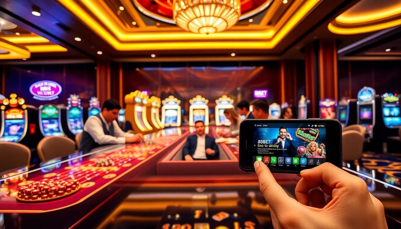 Experience the excitement of tải app 8kbet with vibrant casino gaming and luxurious surroundings.