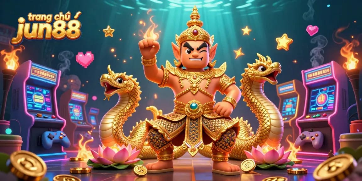 Experience the vibrant gameplay action at trang chủ jun88 with lively characters and casino elements!
