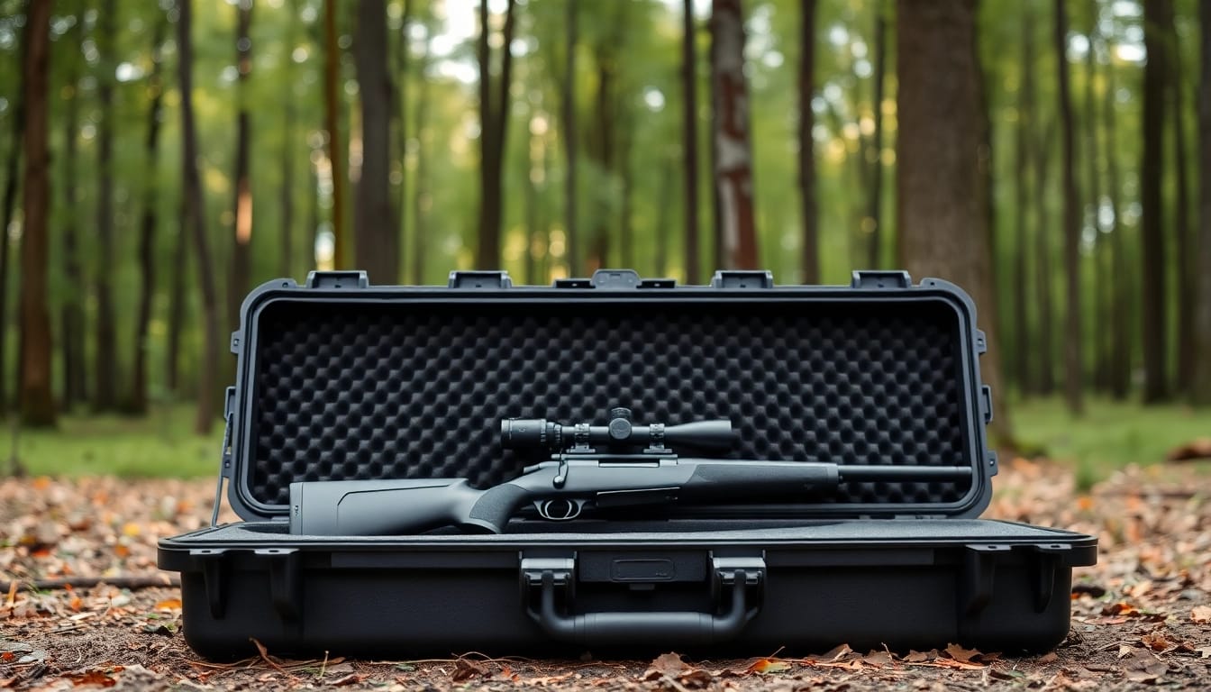 Get a premium pelican gun case for sale to protect your firearm securely and stylishly.