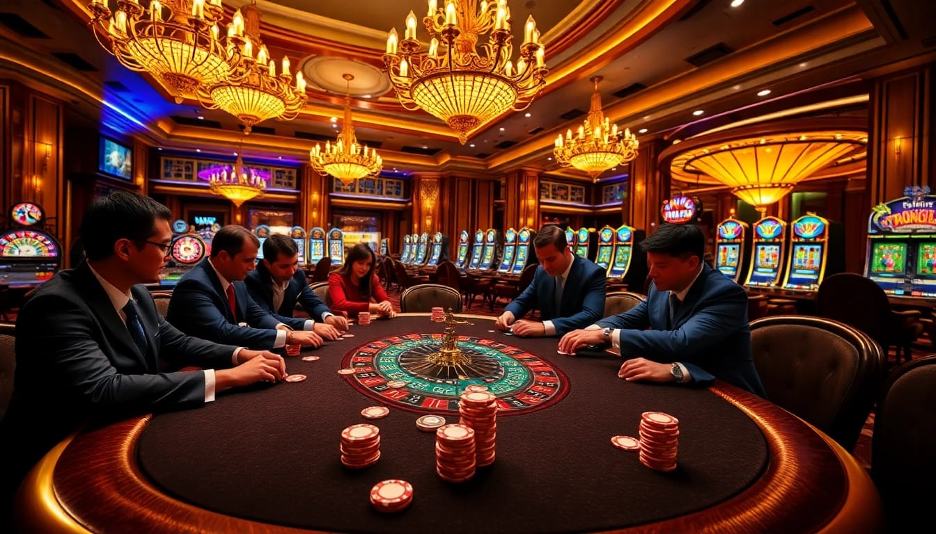 Experience thrilling gameplay at https://kong88.win with a vibrant casino atmosphere and high-stakes poker.