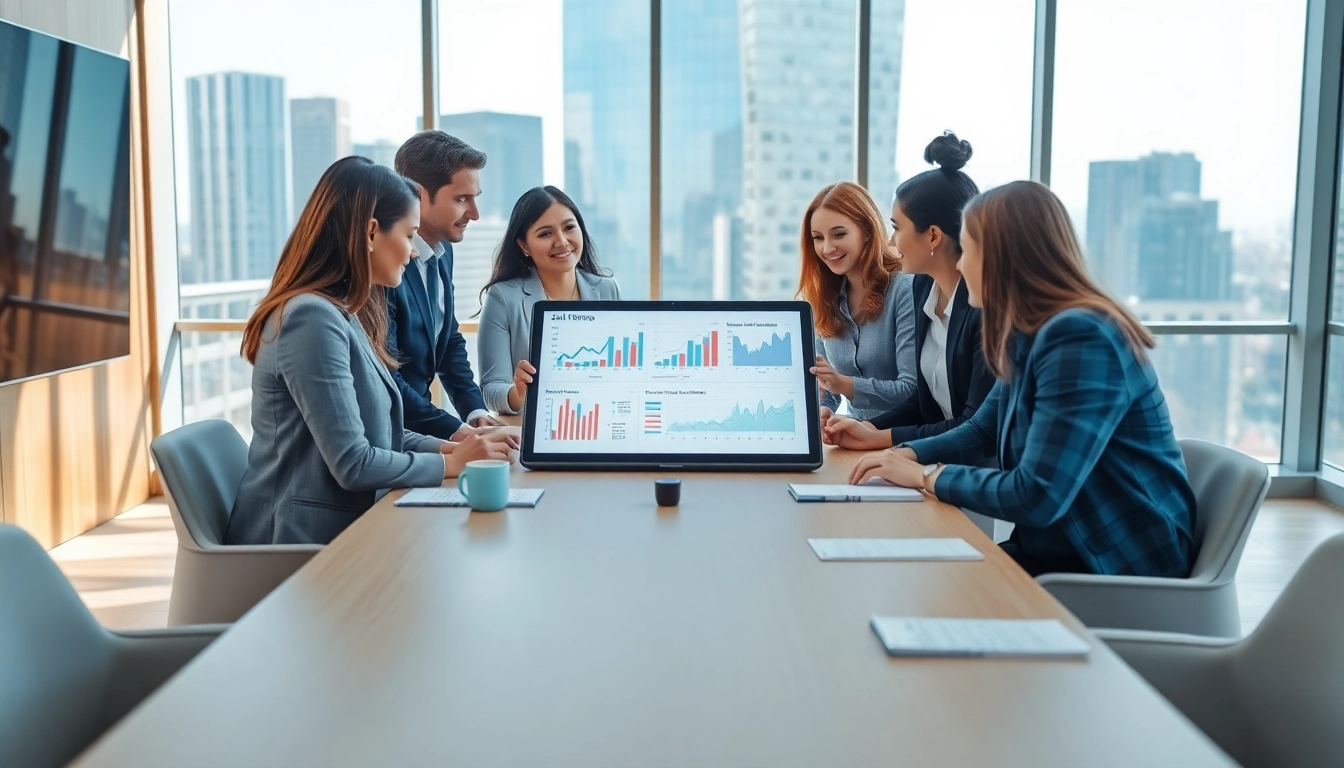 Enhance your knowledge of SME AI consulting services through a business meeting showcasing innovation and collaboration.